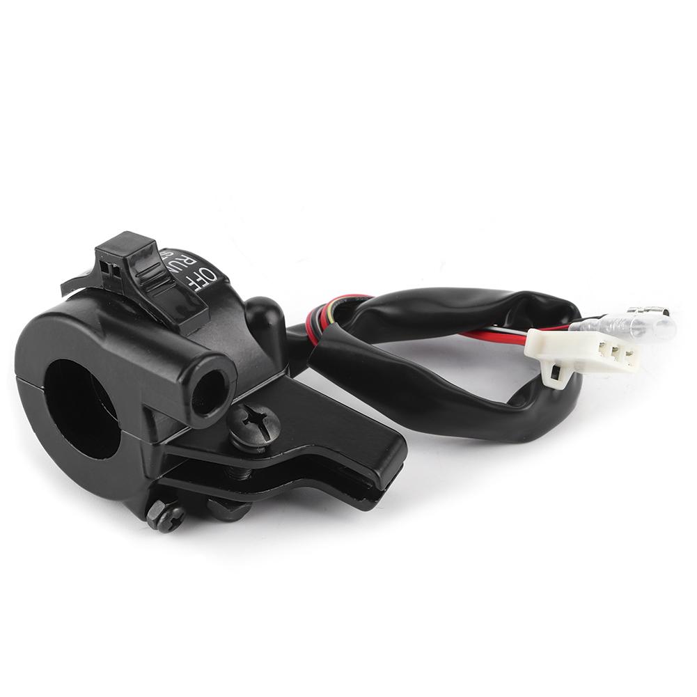 Motorrad Gasgriffgehäuse Schalter Bremshebel Kit Passend für YAMAHA PW50 PY50 PEEWEE 50 DIRT BIKE