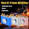 100W digitální zesilovač Hifi Stereo Bluetooths 12V 4.2 Domácí audio výkonový zesilovač