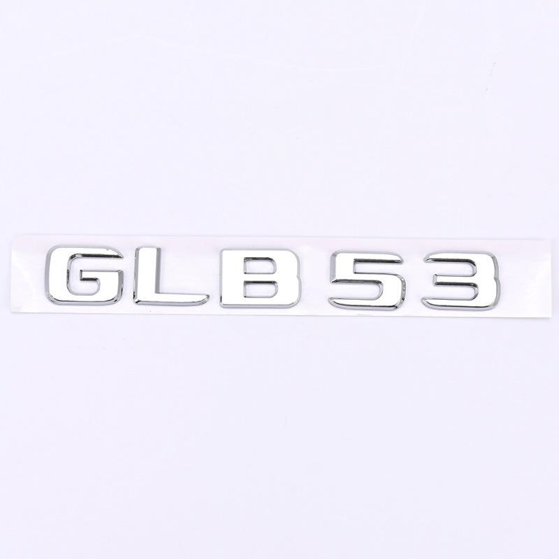 Compatible Mercedes-Benz GLB-Series Tail Number Badges: GLB53, GLB180, GLB200, GLB250