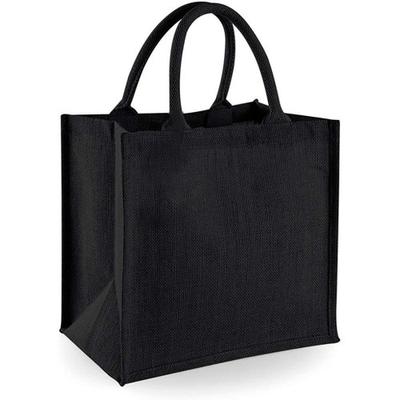 Jutová mini nákupná taška (14 litrov) (Balenie 2 kusov)