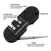 Outdoor Pocket Whetstone Tool High Hardness Diamond-Material Mini Cutter Sharpener Portable Fishhook Grinding Multifunctional Camping File Cutter