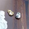Metal Sculpture Stone Pendant Accessory Supplies