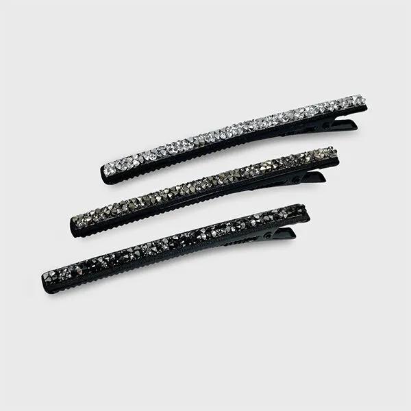 Austrian Crystal Hair Clip-M JP-22-124CC