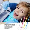 Plastic Dental Mirror Reusable Random Oral Inside Checking Mirrors Dentist Tool Teeth Cleaning Sight Mirrors for Teeth Whitening