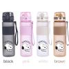 550ml Snoopys Water Bottles Cute Cartoon Drinking Cup Portable Cups Women High Quality Sport Leak Proof Mug Bottle Birthday Gift