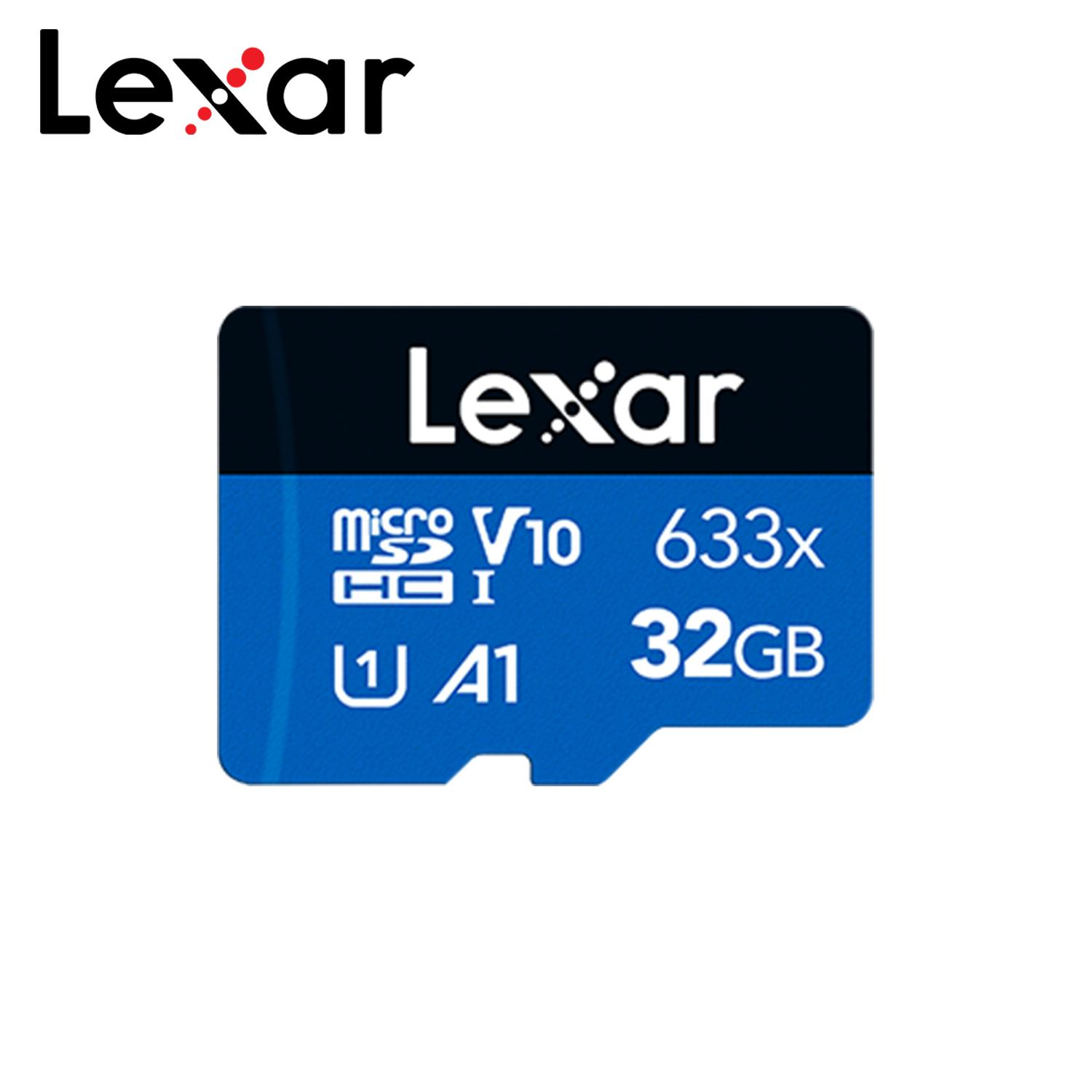 

Оригинальная карта памяти Micro SD Lexar 128 ГБ 633x 512 ГБ 256 ГБ 128 ГБ 64 ГБ 32 ГБ Скорость чтения до 100 МБ/с A2/A1 microSDHC/microSDXC TF-карта 【32GB】