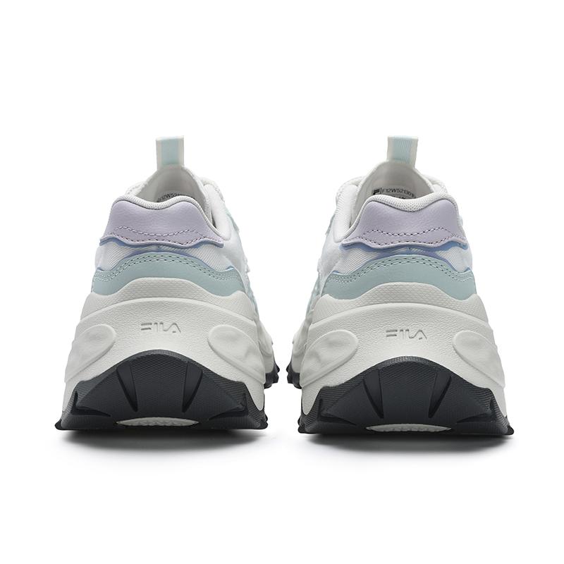 Fila Sofia 4 Zapatos Espina de Pescado Modernos Versátiles de Moda Tendencia Personalidad Amortiguadores Resistentes al Desgaste Zapatos Casuales de Caña Baja F12W521301FGP