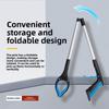 Multi Functional Folding Garbage Clip, Thickened Aluminum Alloy Long Handle Picker, Household Outdoor Household Garbage Clip.