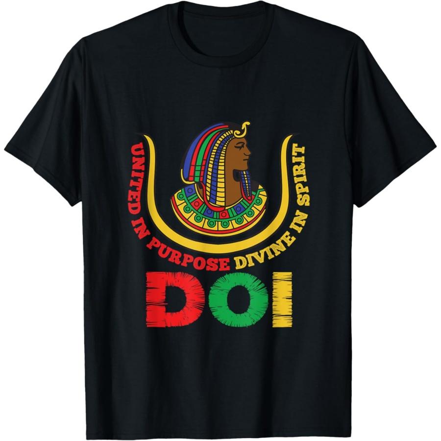 DOI United in Purpose Divine Spirit Daughters of Isis PHA T-Shirt XXXXXL чёрный