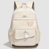 Schoolbag new high-value simple schoolbag versatile casual girls backpack large capacity junior high school student backpack