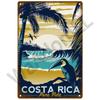 Beach Tin Sign Plaque Metal Summer Sign Metal Plate Wall Decor For Beach Bar House Surf Club Decorative Iron Painting Poster
