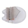 Thumb Finger Piano 17 Key Acrylic Transparent Bear Pattern Board Easy Playing Kalimba Instrument