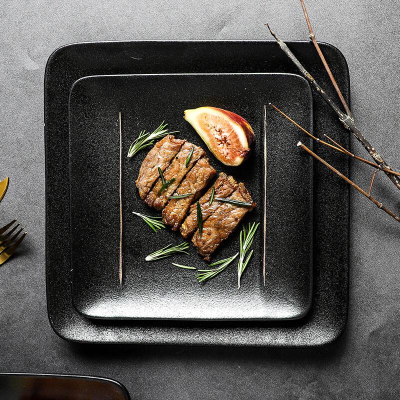 Japanese Style Gold Rimmed Ceramic Bowl Set