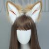 Cartoon Headband Fox Wolf Ears Shaped Hair Hoop Plush Party Headpiece Hair Band Party Cosplay Costume Props Unisex