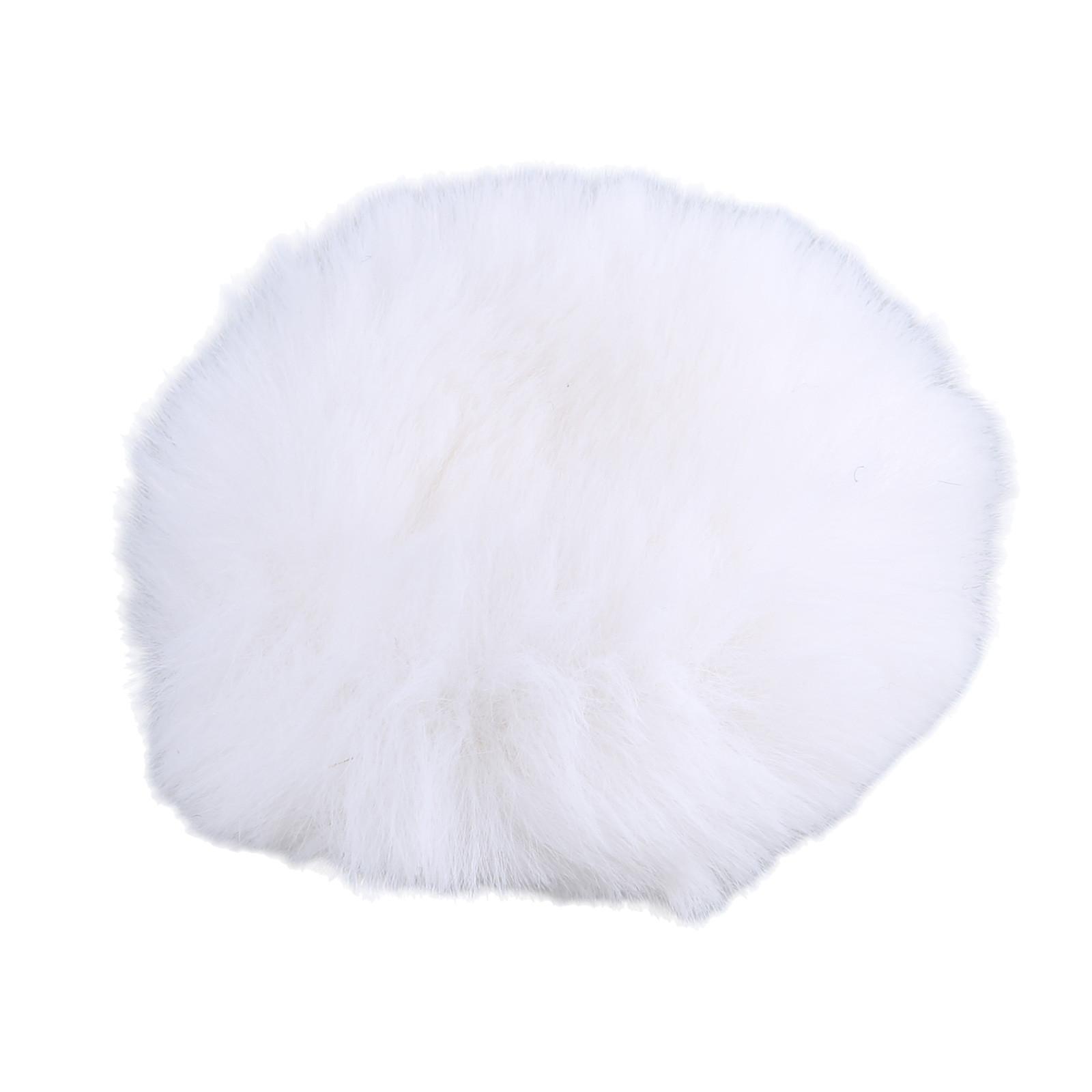 

Мягкая искусственная меховая ветрозащита для микрофонов Lark MIX 02, ветрозащитный чехол, улучшающий качество записи белый