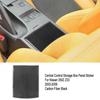 Carbon Fiber Central Console Storage Box Cover Trim For Nissan 350Z 2003-2009