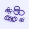 270Pcs Rubber Rings Sealing Ring Kit HNBR Material 18 Sizes Car Auto Repair Tools Universal Purple Green