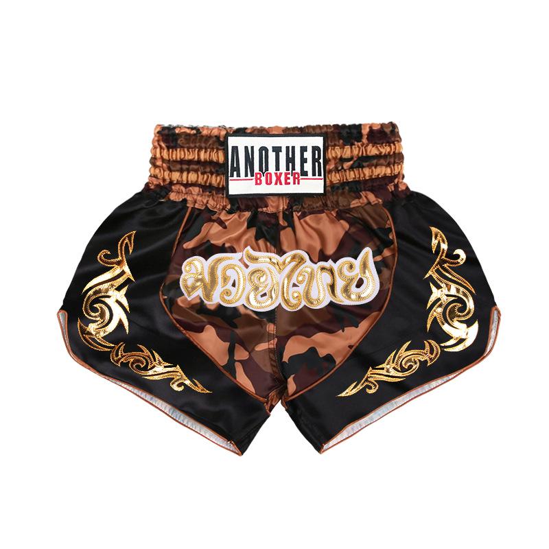 ANOTHERBOXER Mehrfarbige Muay Thai und Kickboxen Trainingsshorts
