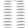 3D Waterproof Semi-Permanent Embroidered Eyebrow Tattoo Stickers for Beginners