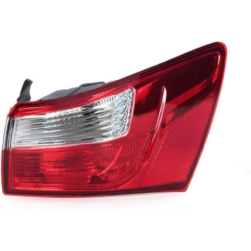 Tail Light Assembly,Compatible With Kia Rio Sedan 2012 2013 2014 2015 2016 2017 Rear Outer Taillight Brake Lamp Turn Signal Light(Only 1 Right) Only 1 Right