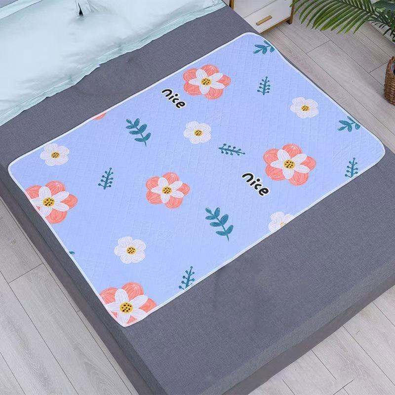 Multiplepurpose Waterproof Pad For Bed Sofas Machine Washable Cotton Layer Bed Sheets Protector Multiple Layer Design