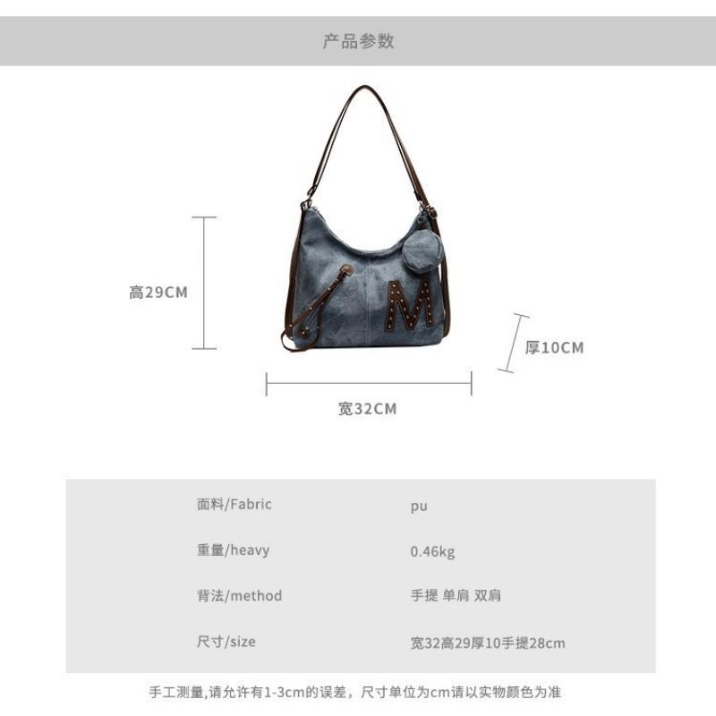 New women's bag niche fashion versatile backpack commuter shoulder messenger bag one pack three-purpose back