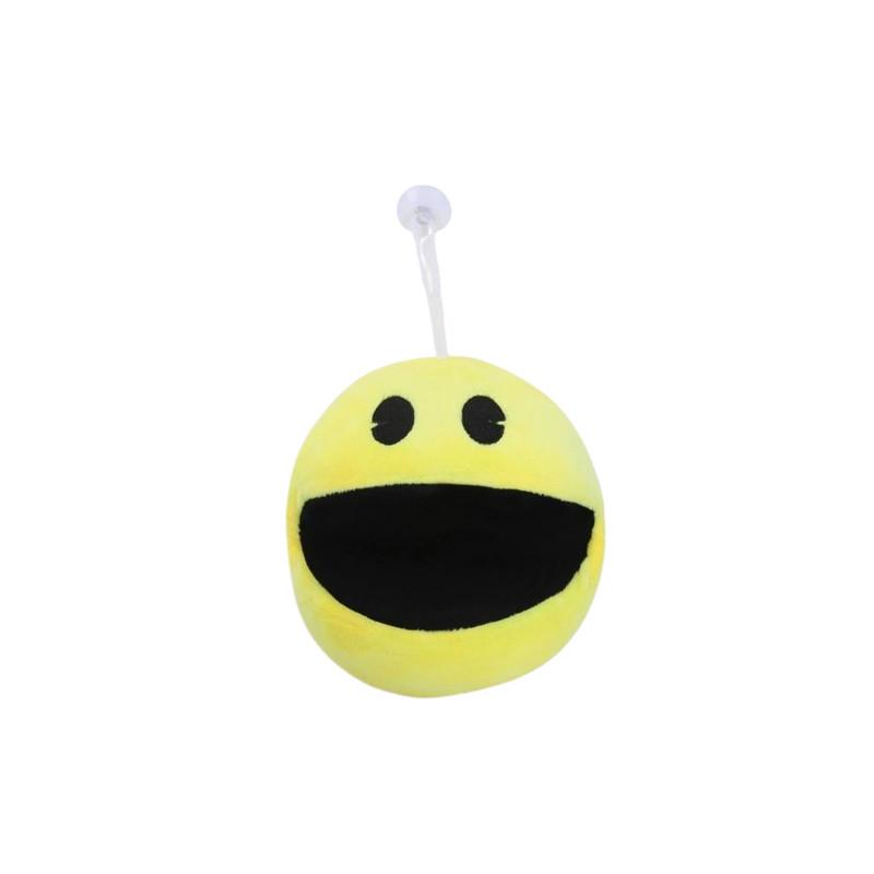 Character Man Pac Plush Toy Bright Yellow Cute Soft Stuffed Doll Children Gift