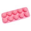 New 10-Cavity Rose Silicone Mold 3D Nonstick Baking Cake Molds DIY Reusable Pudding Mould Pastry Making