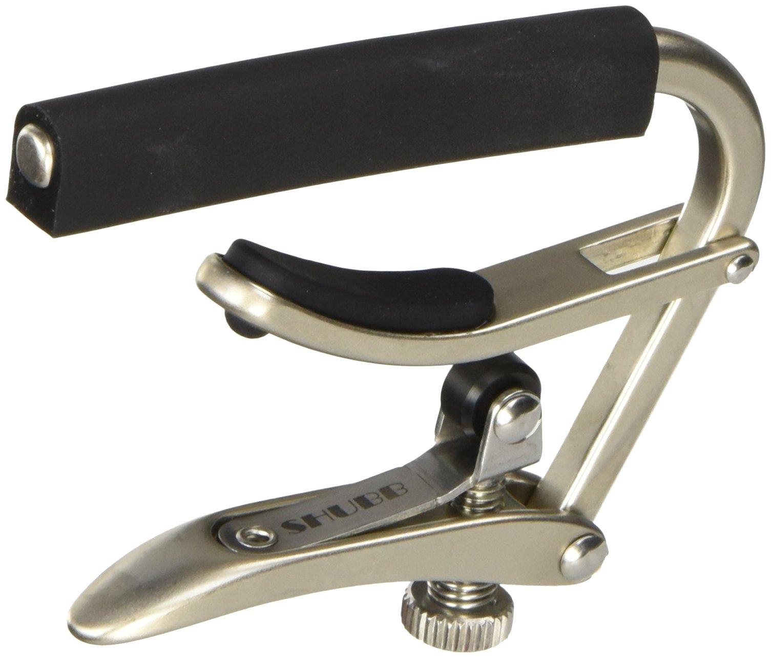 SHUBB Capo for Guitars Brushed Nickel Electric/Acoustic C-3N [ ]