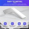 M63K-Chrome Car Inner Interior Door Handle Repair Kit For Mercedes W204 X204 Inner Trim Cover