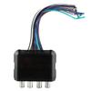 Car Stereo Subwoofer 4 Channel High To Low Audio Converter with Power Amplifier Control Wire