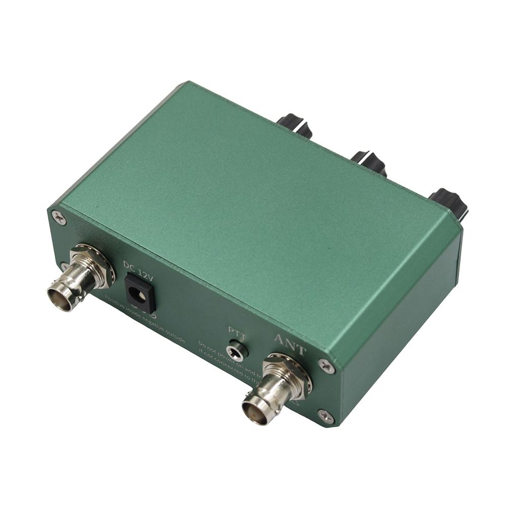Shortwave Tuned Receiver 3MHz To 30MHz with Tunable Filter Center Frequency Adjustable Gain and RX/TX Signal Pass-Through