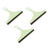 3pcs Shower Squeegee Window Glass Wiper Scraper Cleaner Brush Cleaner Car Window Bathroom Household Cleaning Tool