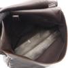 Used BOTTEGA VENETA Intrecciato Shoulder Bag leather Brown Used mens