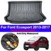 Car Rear Boot Cargo Liner Trunk Floor Mat Carpets Luggage Tray Mats Pad Mat Carpet For Ford Ecosport 2013 2014 2015 2016 2017