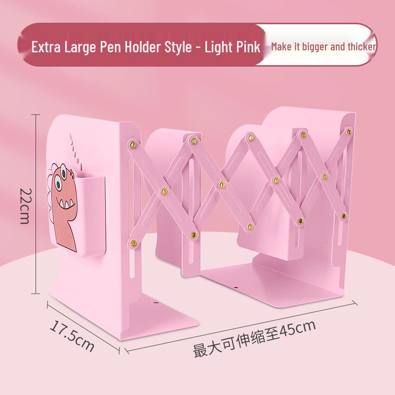 Складная выдвижная настольная книжная полка для старшеклассников