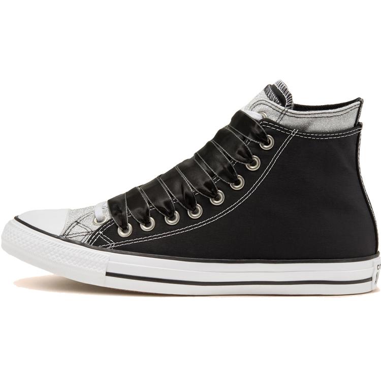 Converse Dvojitý horní Chuck Taylor All Star 'Black Silver' 167467C