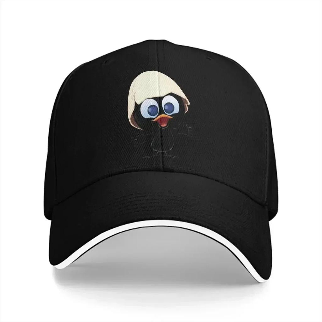 Calimero Anime Multicolor Hat Peaked Unisex Cap Hug Casual Visor Protection Hats