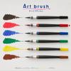 PENTEL Brush Pen Cartridge Art Brush Red XFR-102 (10 Pieces)