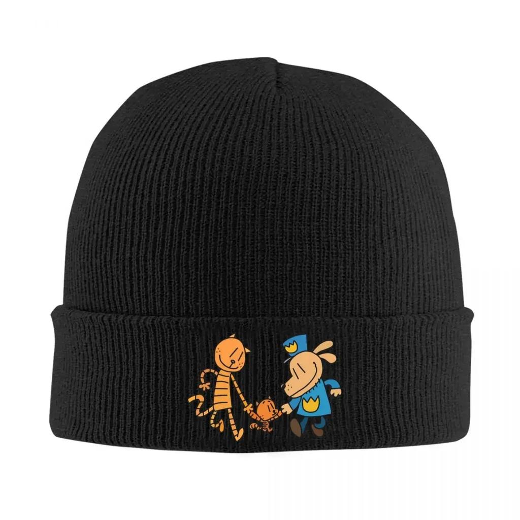 Dog Unisex Lil Petey And Big Petey Fan Art Warm Knitted Cap Bonnet Hat Autumn Winter Outdoor Beanies Hats for Unisex Adult