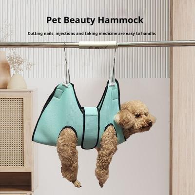 Haustierbedarf Haustierpflege Hängematte Katze Hund Nagelknipser Halter Haken Fütterung Medizin Anti-Lauf-Hängematte