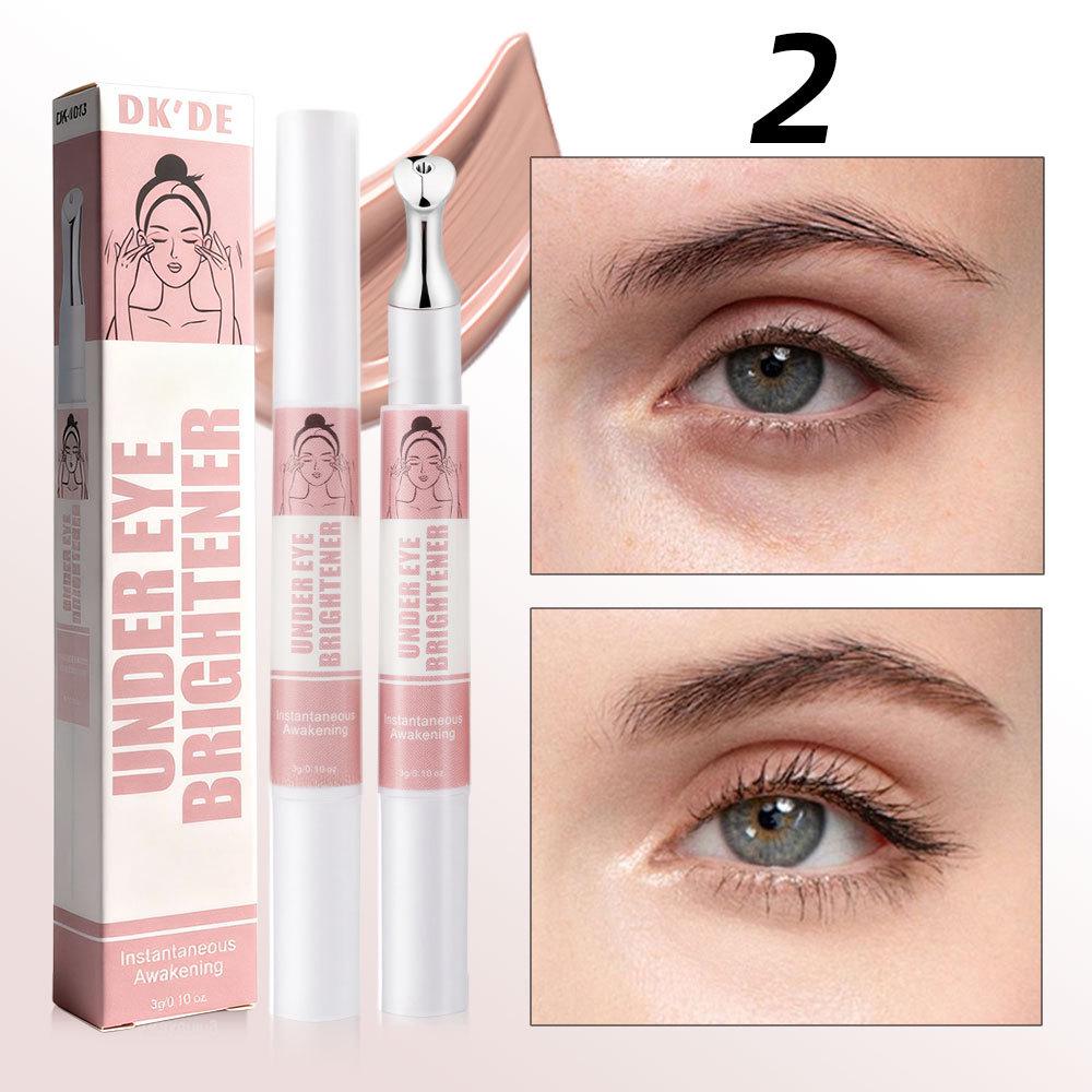 

DK DE+ 3-Color Eye Brightening Cream - Reduces Fine Lines & Dark Circles, Brightens & Moisturizes