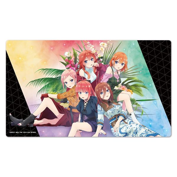 Quintessential Movie Character Rubber Mat W Nino Miku Yotsuba "The Quintuplets" [Ichika & & & & Itsuki]