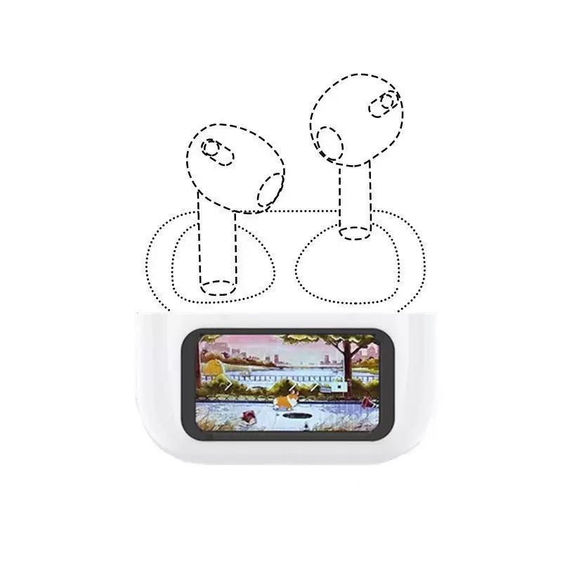 JYL TS TWS Noise Cancelling App Touch Screen Bluetooth Headphones A11pro