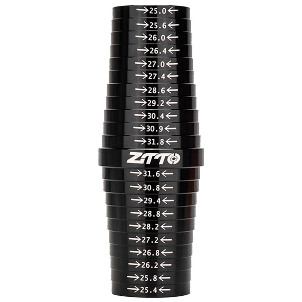 

Cycle Seat Post Measurement Sizing Tool High Accuracy MTB Road Bicycle Seat Pipe Measuring Tool 25 To 31.8mm for Bike Seat Tube чорний