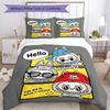 Labubu Bed Linen Set Perfect For Playroom Soft Fabric Perfect Gift For Friends Family