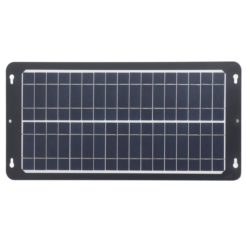 30W Solar Panel Kit, High Efficiency Monocrystalline Solar Charging Panel with Dual Ports and Waterproof Controller, for 12V 24V, Campin