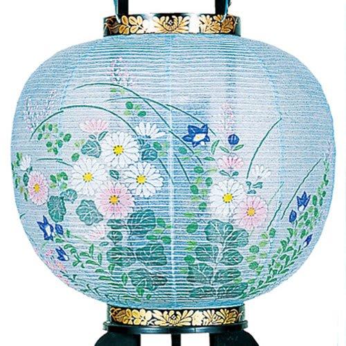 Buddhist Altar Shop Takita Shoten Bon Festival Lantern, Rotating Lantern, Size 10 "Iwakura" 2302-2, Set of 2 (79cm High X 32cm Diameter), Standing Lan