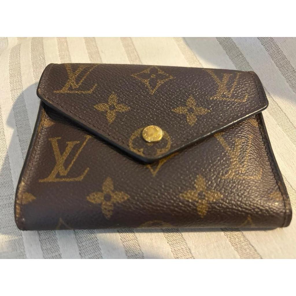 Used Louis Vuitton Portefeuille Victorine Fold Wallet Monogram Rose