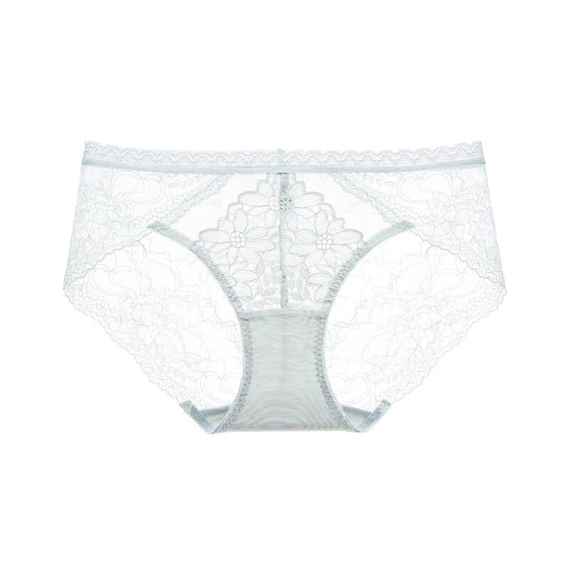 

Кружевные трусики Manifen с вырезами, бесшовные, с низкой посадкой L